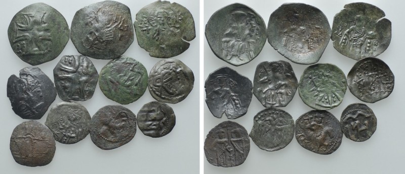 11 Medieval Coins of Bulgaria

Obv: . Rev: . . Condition: See picture. Weight:...