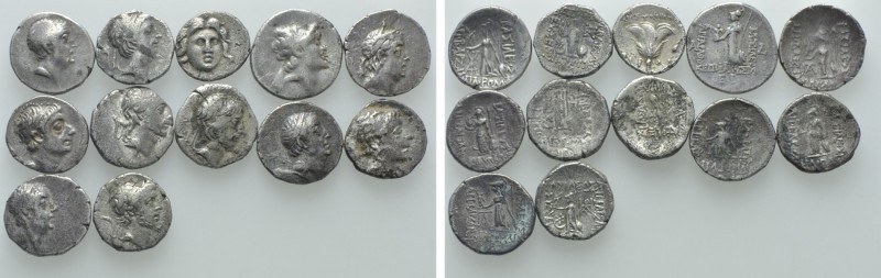 12 Greek Drachms

Obv: . Rev: . . Condition: See picture. Weight: g. Diameter:...