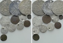 12 Modern Coins; Austria, Germany, France etc