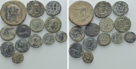 13 Roman Coins