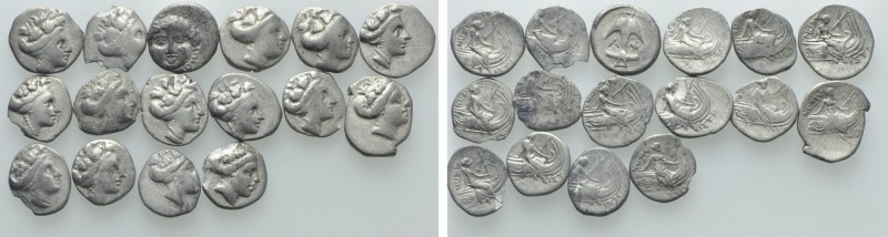 16 Greek Coins

Obv: . Rev: . . Condition: See picture. Weight: g. Diameter: m...