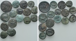 16 Greek and Roman Provincial Coins