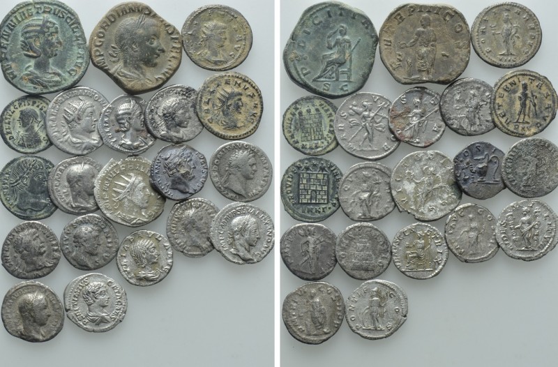 20 Roman Coins

Obv: . Rev: . . Condition: See picture. Weight: g. Diameter: m...