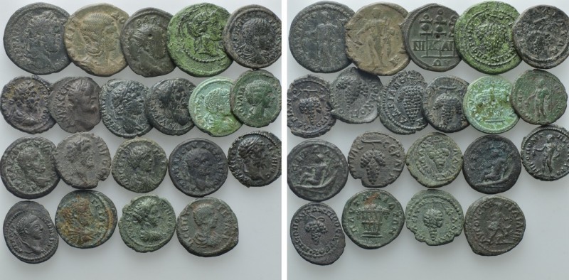 20 Roman Provincial Coins

Obv: . Rev: . . Condition: See picture. Weight: g. ...
