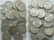 28 Silver Coins of Germany and Austria (Gross Weight: Circa 365 gr.)