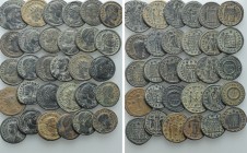 Circa 30 Late Roman Coins