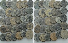 Circa 30 Late Roman Coins