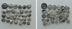 Circa 35 Greek Coins