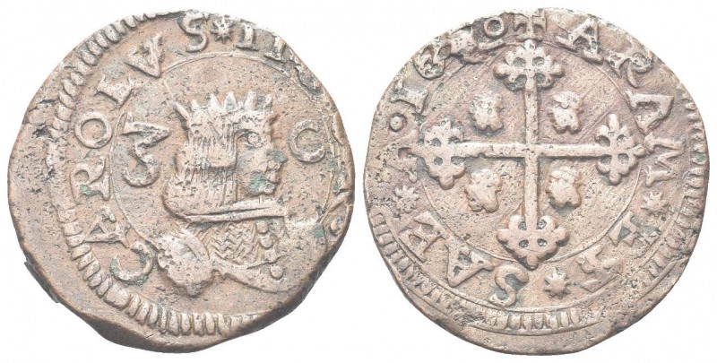CAGLIARI
Carlo II di Spagna, Re di Napoli e Sicilia, 1665-1700.
Tre Cagliaresi...