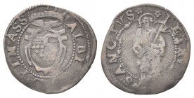 MASSA DI LUNIGIANA
Alberico I Cybo Malaspina marchese e poi principe, 1559-1623.
Duetto con San Pietro.
Æ
gr. 1,42
Dr. ALBE CYBO P I MASS. Stemma...
