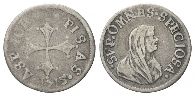 PISA
Cosimo III de’Medici, Granduca di Toscana, 1670-1723.
Mezzo Giulio 1715....