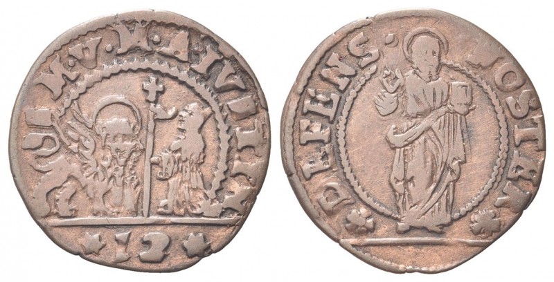 VENEZIA
Marc’antonio Giustinian Doge CVII, 1684-1688.
Soldo da 12 Bagattini.
...