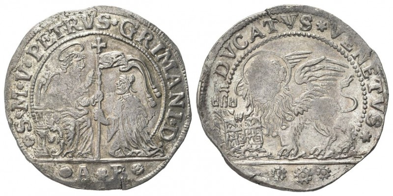 VENEZIA
Pietro Grimani Doge CXV, 1741-1752.
Ducato, sigle A B.
Ag
gr. 22,64...