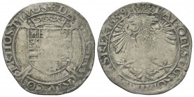 BELGIO
Carlo V, 1506-1555.
Quatre patards 1539, Bruges.
Ag
gr. 5,86 
GH. 189-5a; NP. 40/706.
BB