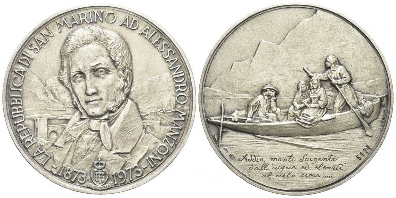 SAN MARINO
Repubblica di San Marino, 1969.
Medaglia 1973.
Ag
gr. 99,95 mm 60...