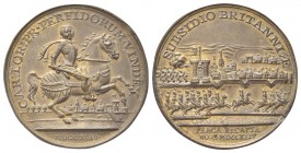 AUSTRIA
Carlo Alessandro di Lorena, 1712-1780.
Medaglia 1744 opus J. Kirk.
Æ
gr. 15,14 mm 43
Dr. CAR LOR PR PERIDORUM VINDEX. Il principe di Lore...
