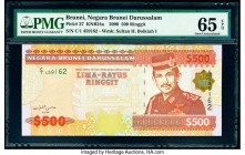 Brunei Negara Brunei Darussalam 500 Ringgit 2000 Pick 27 KNB24a PMG Gem Uncirculated 65 EPQ. 

HID07501242017

© 2020 Heritage Auctions | All Rights R...