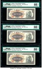 China Central Bank of China 1000 Yuan 1949 Pick 412a Five Consecutive Examples PMG Gem Uncirculated 66 EPQ (5). 

HID07501242017

© 2020 Heritage Auct...