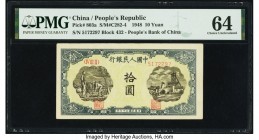 China People's Bank of China 10 Yuan 1948 Pick 803a S/M#C282-4 PMG Choice Uncirculated 64. 

HID07501242017

© 2020 Heritage Auctions | All Rights Res...