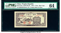 China People's Bank of China 1 Yuan 1949 Pick 812a S/M#C282-20 PMG Choice Uncirculated 64. 

HID07501242017

© 2020 Heritage Auctions | All Rights Res...