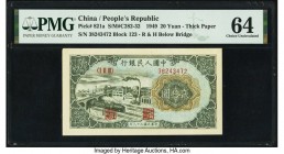 China People's Bank of China 20 Yuan 1949 Pick 821a S/M#C282-32 PMG Choice Uncirculated 64. 

HID07501242017

© 2020 Heritage Auctions | All Rights Re...