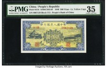 China People's Bank of China 200 Yuan 1949 Pick 841b S/M#C282-50 PMG Choice Very Fine 35. 

HID07501242017

© 2020 Heritage Auctions | All Rights Rese...