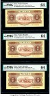 China People's Bank of China 5 Yuan 1956 Pick 872 Three Consecutive Examples PMG Choice Uncirculated 64 (3). 

HID07501242017

© 2020 Heritage Auction...