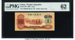 China People's Bank of China 1 Jiao 1960 Pick 873 PMG Uncirculated 62. Foreign substance, small tear.

HID07501242017

© 2020 Heritage Auctions | All ...