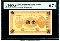 China Shantung Provincial Treasury 1 Yuan 1926 Pick S2718 S/M#S43-10 PMG Superb Gem Unc 67 EPQ. 

HID07501242017

© 2020 Heritage Auctions | All Right...