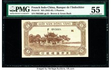 French Indochina Banque de l'Indo-Chine 5 Piastres ND (1942-45) Pick 61 PMG About Uncirculated 55. Staple holes.

HID07501242017

© 2020 Heritage Auct...