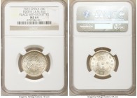 Fukien. Republic 20 Cents CD 1923 MS64 NGC, KM-Y381, L&M-304. Flags with rosettes variety. Radiating mint brilliance bathes the flashy surfaces of thi...