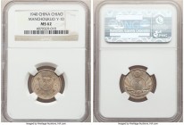 Manchukuo. K'ang-te Chiao KT 7 (1940) MS62 NGC, KM-Y10. A near-choice representative of this Japanese Occupation coinage.

HID09801242017

© 2020 Heri...
