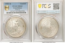 Edward VII Trade Dollar 1902-B MS62 PCGS, Bombay mint, KM-T5, Prid-13. Flashy brilliance decorates this near-choice representative.

HID09801242017

©...