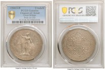 2-Piece Lot of Certified Trade Dollars PCGS, 1) Edward VII Trade Dollar 1904/3-B - AU Details (Cleaned), Prid-16 2) George V Trade Dollar 1912-B - UNC...