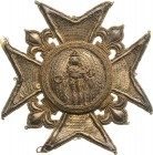 FRANCE
Order of St. Louis
A Grand Cross embroidered breast star, 94 mm, gilt Silver wire and sequines; gilt, embossed sheet- silver fleurs de lys; t...