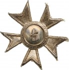 FRANCE
Order of the Legion of Honour
An embroidered, Grand Cross Breast Star, 120 mm, with sequined arms bordered with silver strip-wire; removed fl...
