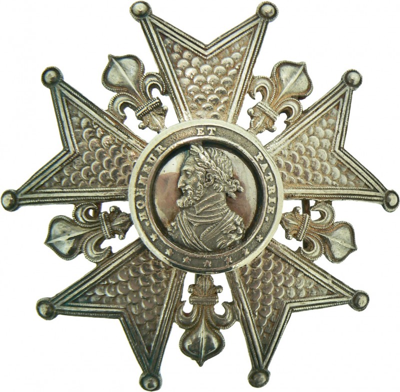 FRANCE
Order of the Legion of Honour
Grand Officer’s breast star, 92 mm, in Si...