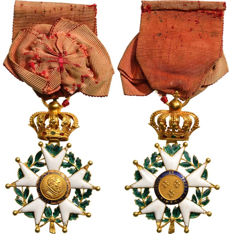 FRANCE
Order of the Legion of Honour
Officer’s Cross, 2nd Restoration (1815-18...