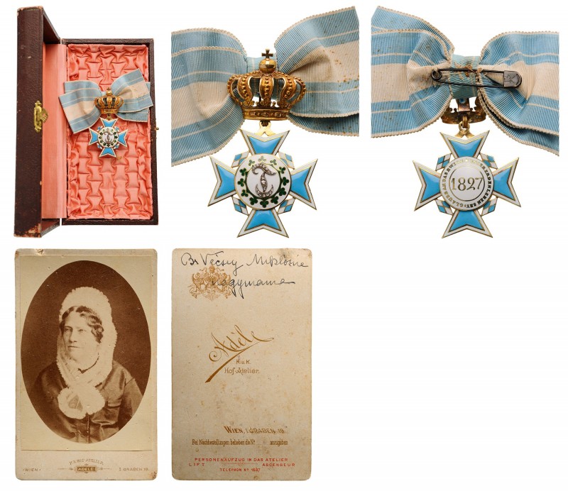 GERMANY - BAVARIA
The Order of Theresia
A Cross of the Order with Brilliants i...