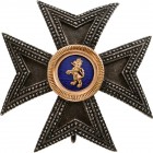 Germany – Hessen-Kassel
Order of the Golden Lion
An early Prince size Commander’s 1st Class, 46 mm, breast star of the order in Silver: alterned smo...