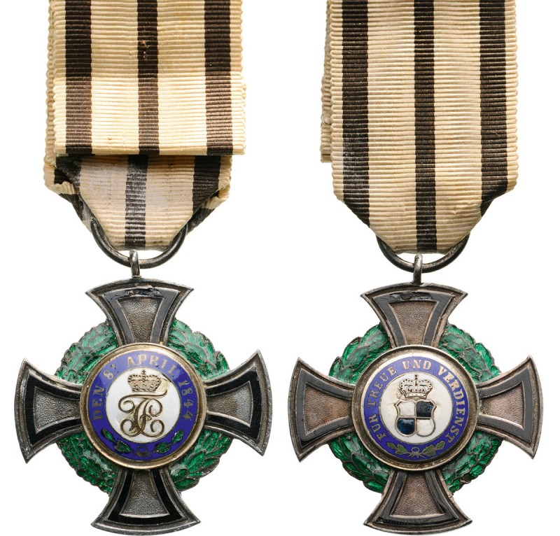 Germany – Hohenzollern
House Order of Hohenzollern
Knight’s Cross 3rd Class (1...