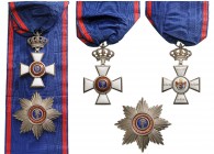 Germany – OLDENBURG
House and Merit Order of Peter Frederic Louis
A Grand Cross Set, 1st Class, instituted in 1838: sash Badge, 97x61 mm, in Silver,...