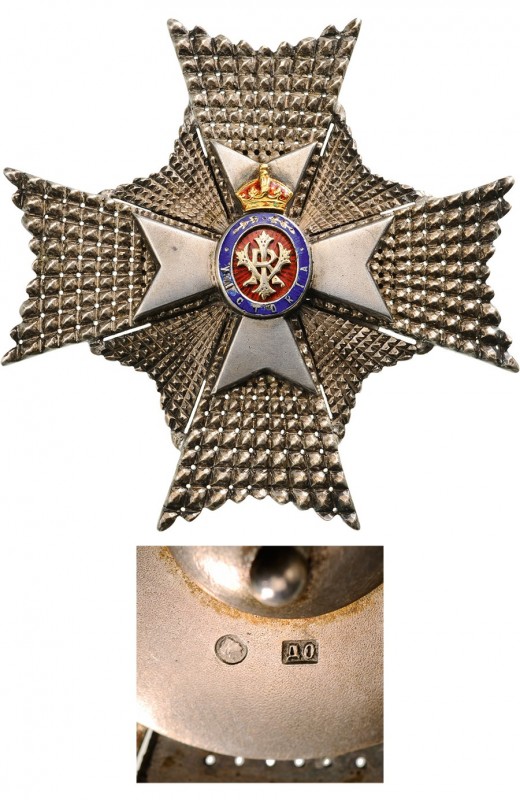 GREAT BRITAIN
Royal Victorian Order
A Knight Commander’s Breast Star, 73 mm, b...