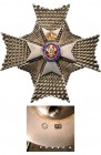 GREAT BRITAIN
Royal Victorian Order
A Knight Commander’s Breast Star, 73 mm, belonged to a Russian dignitary: chiselled and pierced four-armed cross...