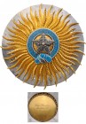 GREAT BRITAIN
The Most Exalted Order of the Star of India
A large mantle star of the Order, 150 mm, fire-gilt sheet-brass, carefully chiseled and po...