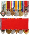 GREAT BRITAIN
An important Order of the Star of India Group of 6 attributed to Major General H.R. Hopwood
The Most Exalted Order of the Star of Indi...