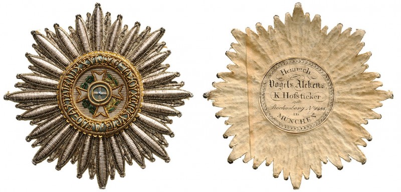 GREECE
The Order of the Redeemer
A 1st type Grand Cross breast star of the ear...