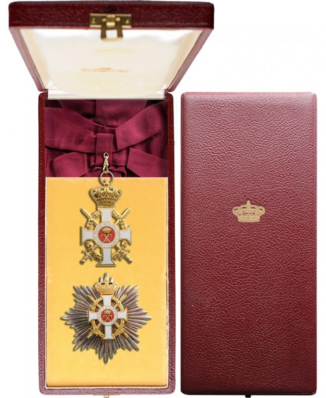 GREECE
The Order of George I
A complete Grand Cross set with Swords: sash badg...