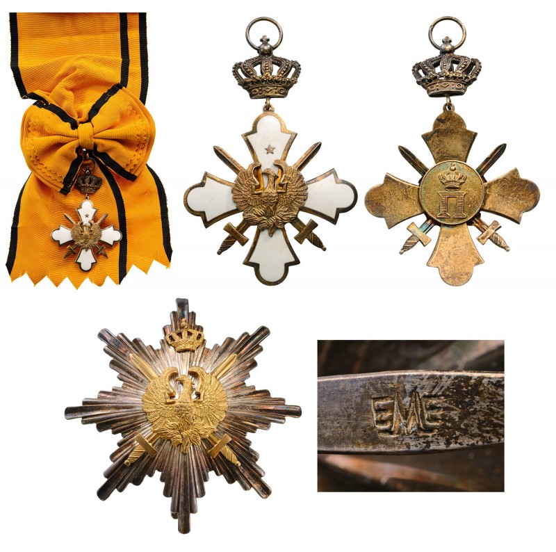 GREECE
Order of the Phoenix
A Grand Cross set with Swords (2nd type, from 1941...