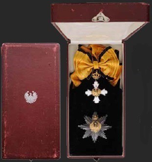 GREECE
Order of the Phoenix
Grand Cross Set, 2nd Type (King Paul) from 1947. S...